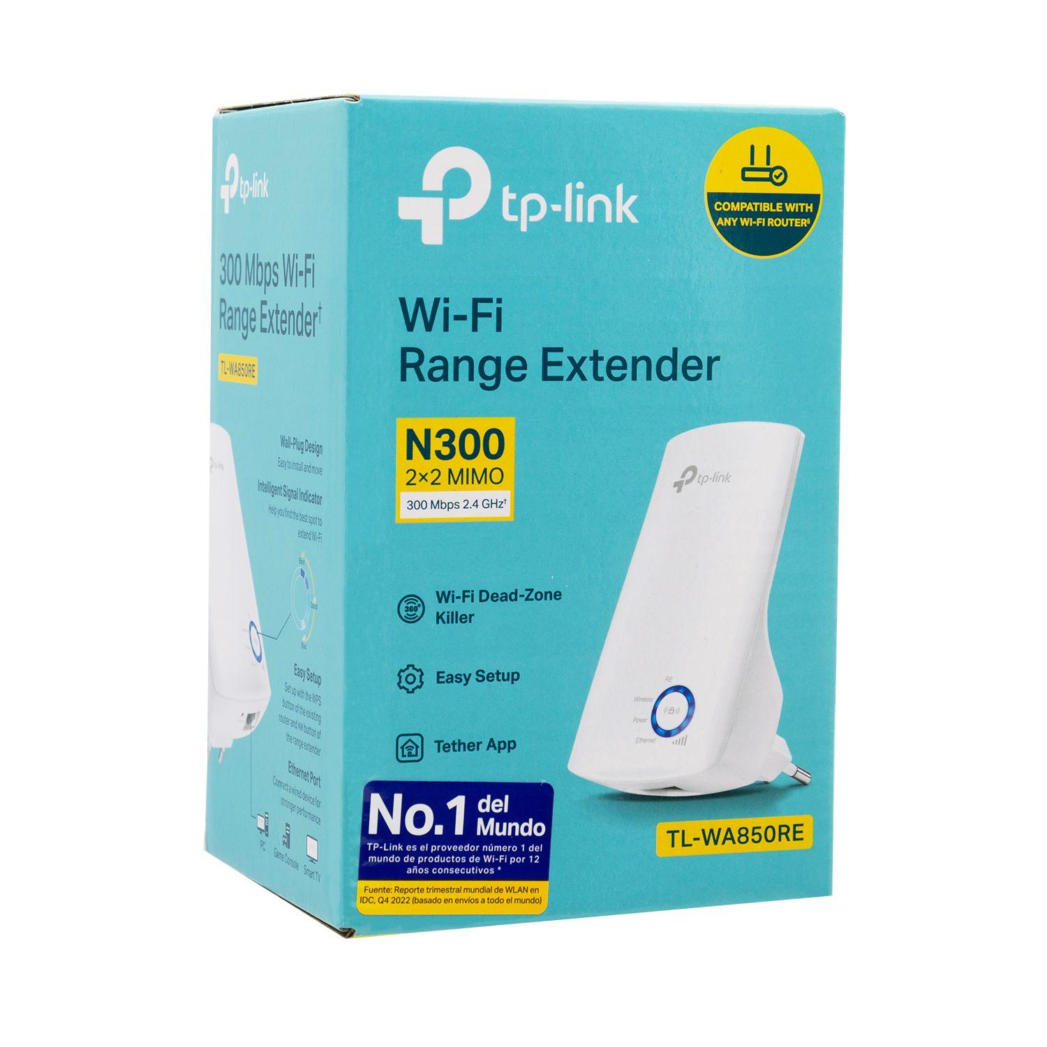 Extensor Wi-Fi TP-Link TL-WA850RE N300 300Mbps 2.4GHz Open box-0
