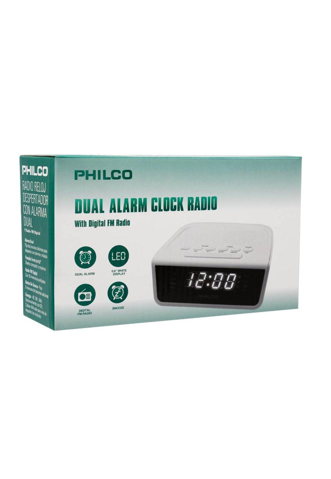 RADIO RELOJ PAR2106 PHILCO-5
