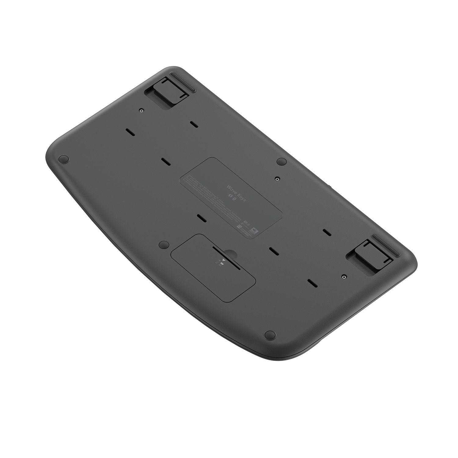 Teclado Inalámbrico Ergonómico Logitech Wave Keys Grafito Open box-5