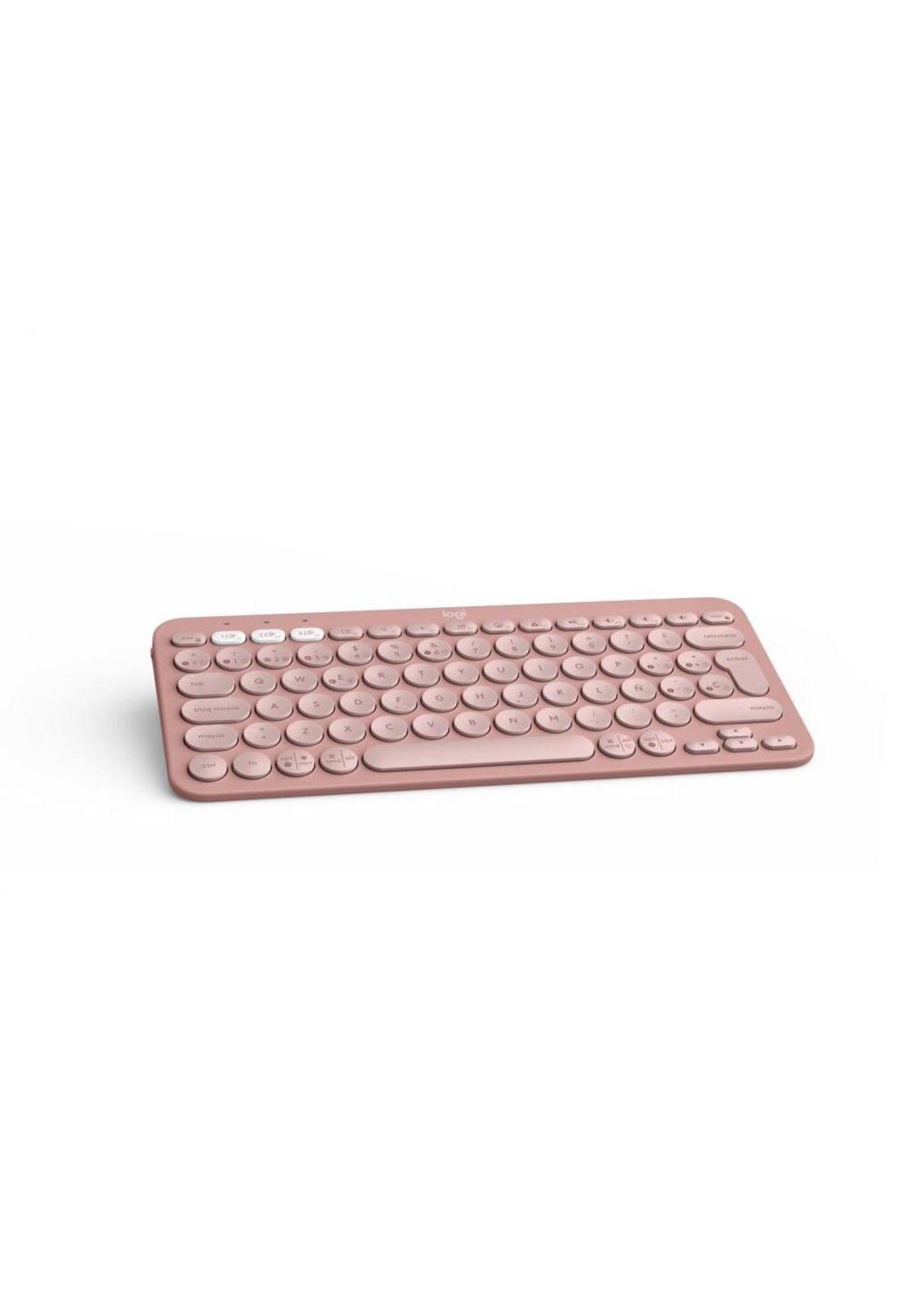 920-011785 TECLADO PEBBLE KEYS 2 K380 ROSE SPANISH-0