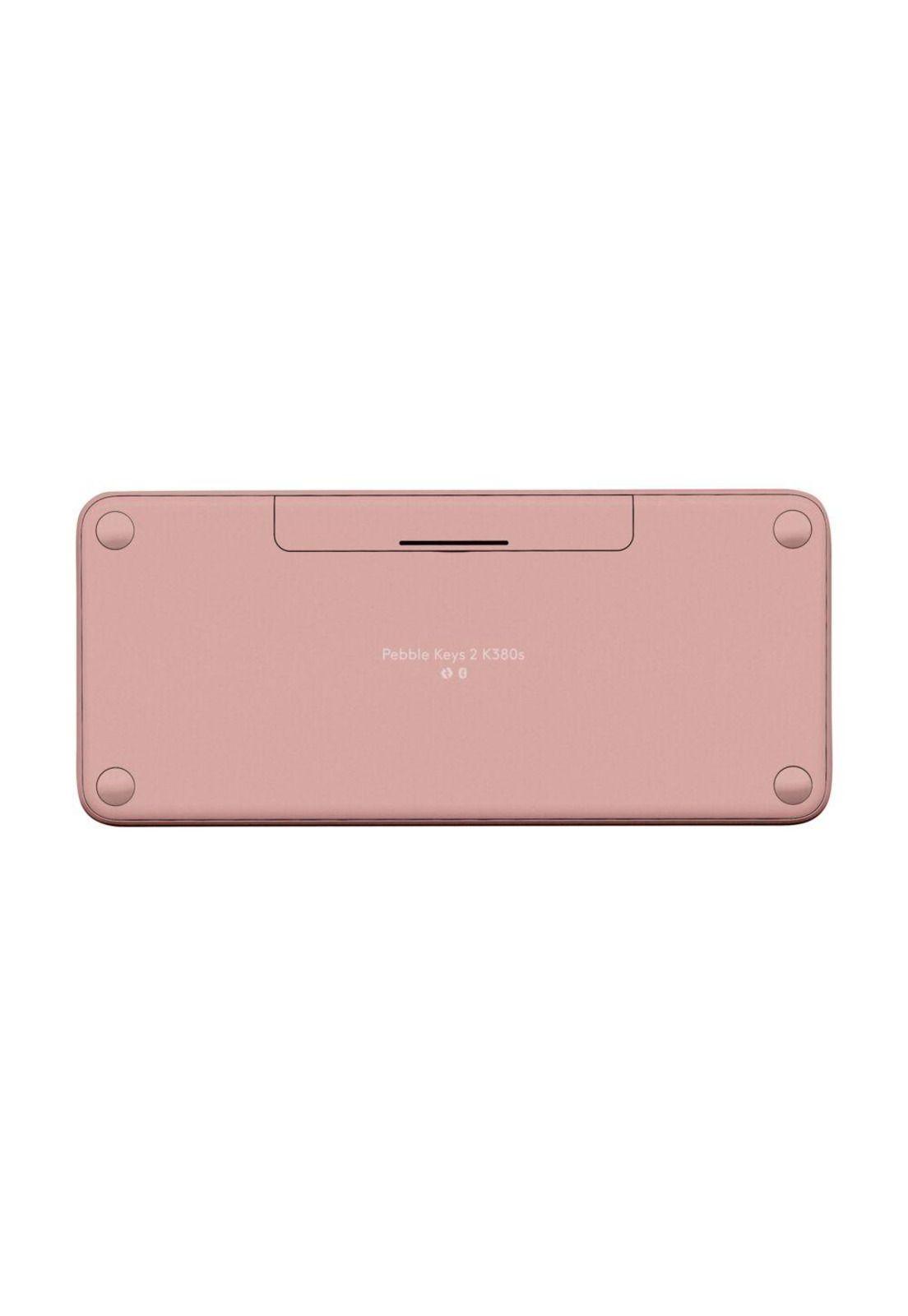 920-011785 TECLADO PEBBLE KEYS 2 K380 ROSE SPANISH-2