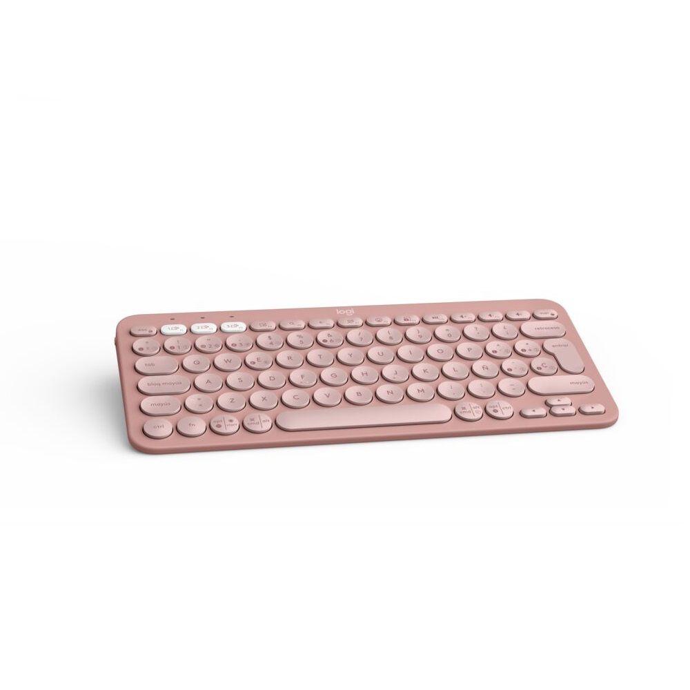 920-011785 TECLADO PEBBLE KEYS 2 K380 ROSE SPANISH-0