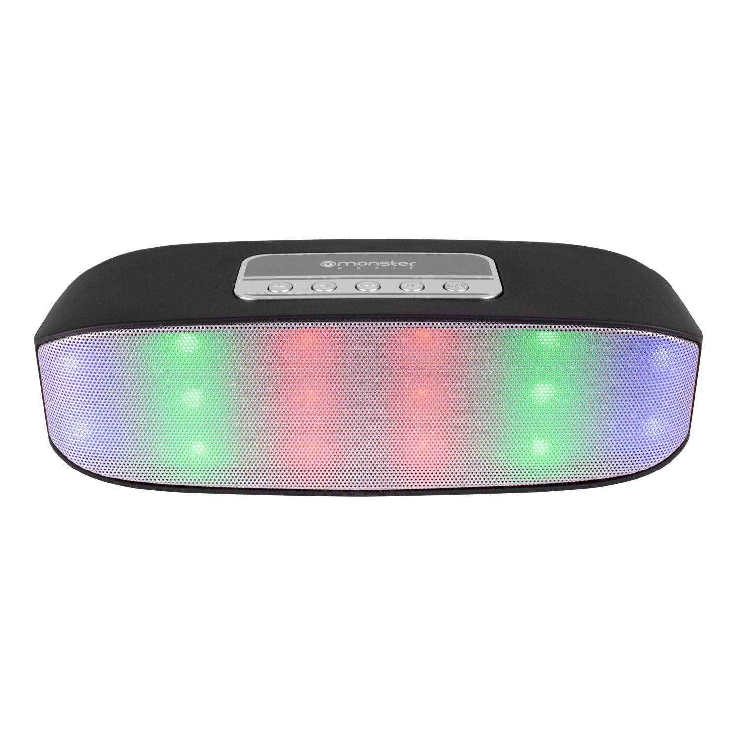 MX650BK PARLANTE MONSTER BLUETOOTH PANEL LED-0