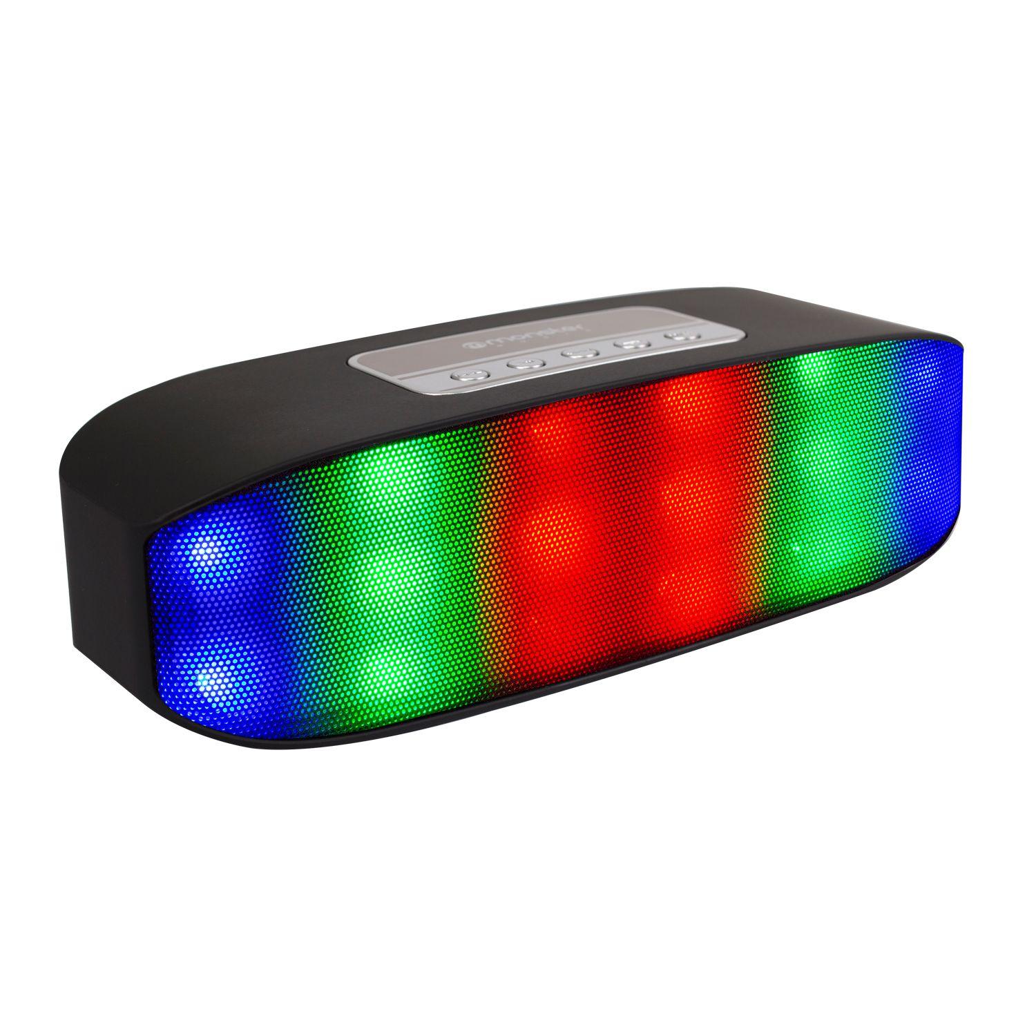 MX650BK PARLANTE MONSTER BLUETOOTH PANEL LED-2