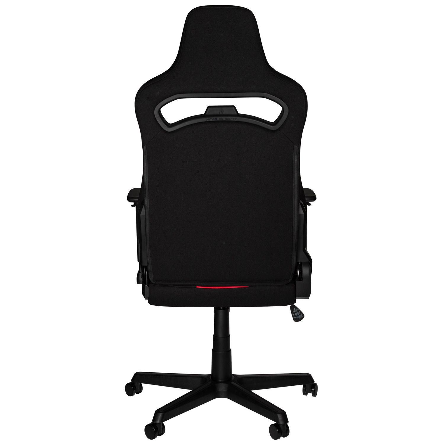 SILLA GAMER NITRO E250 BLACK/RED-2