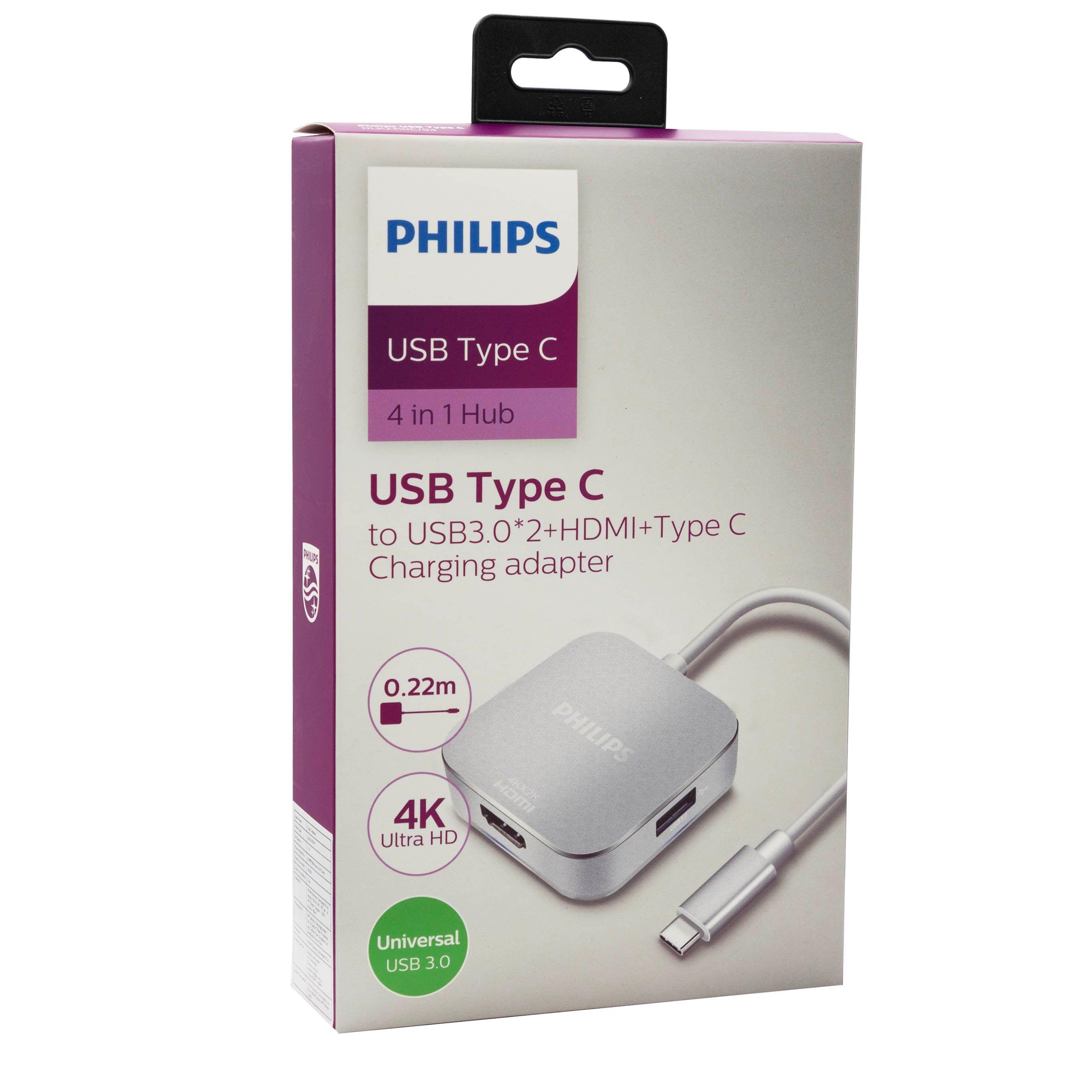 DLK2310C/94 HUB USB-C 4 EN 1 PHILIPS-2