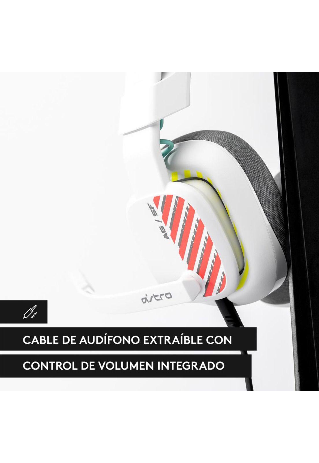 Audífonos Gamer Astro A10 Gen 2 PlayStation Blanco-5