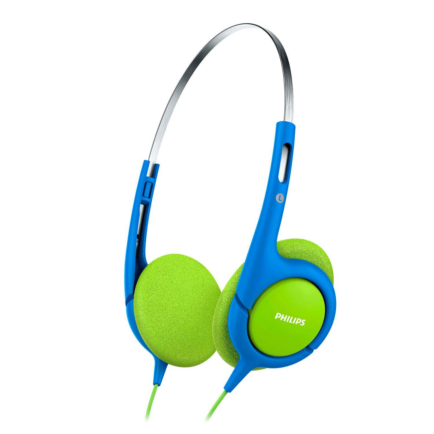 AUDÍFONOS PHILIPS PARA NIÑOS AZUL/VERDE-2