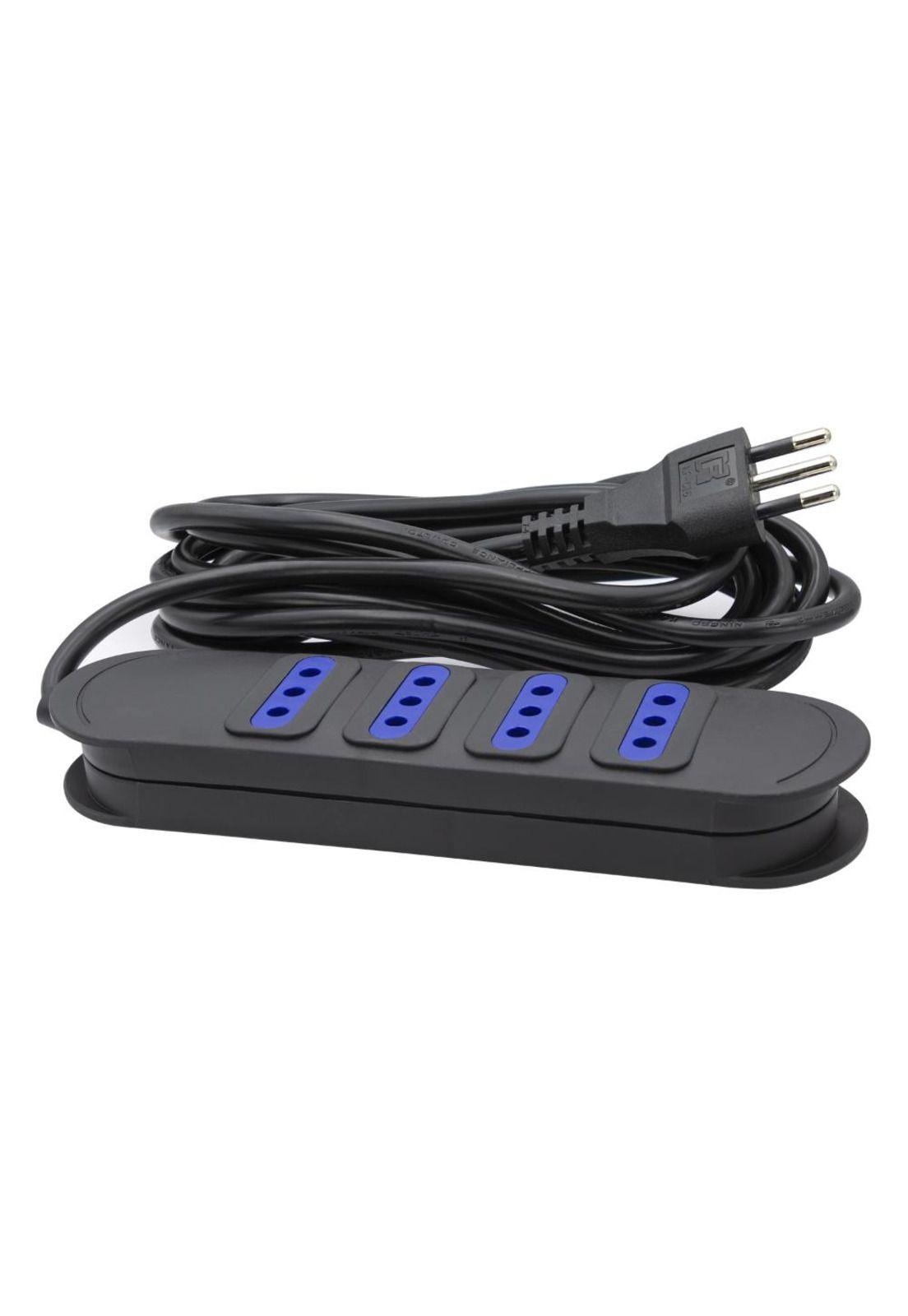 EXT. MULTIPLE XT52 4 POS 5.00 MTS NEGRO PHILCO-3