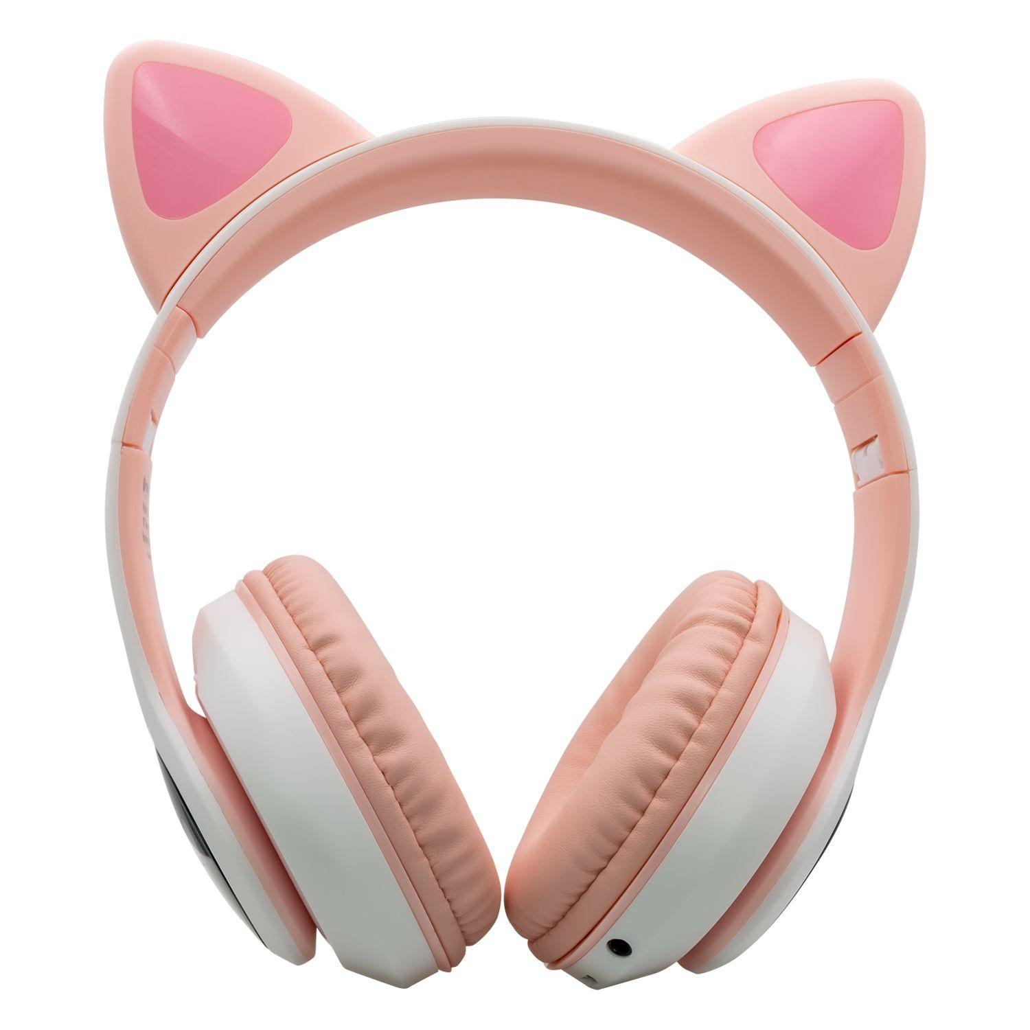 Audífono Monster Cool Kids CKBT02 Cat Ears rosado Open Box-2