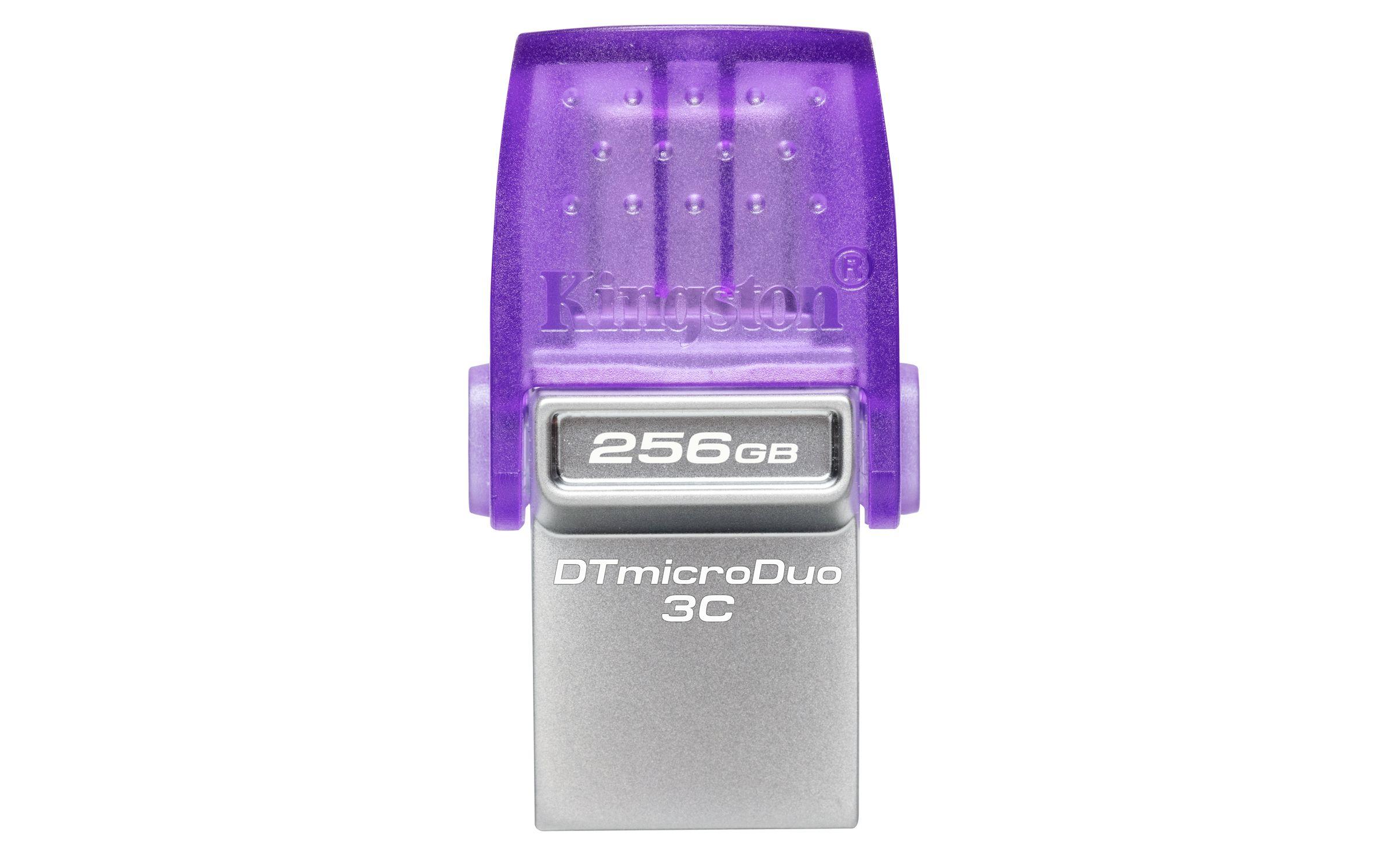 Pendrive Kingston DataTraveler microDuo 3C 256GB USB y USB-C-2