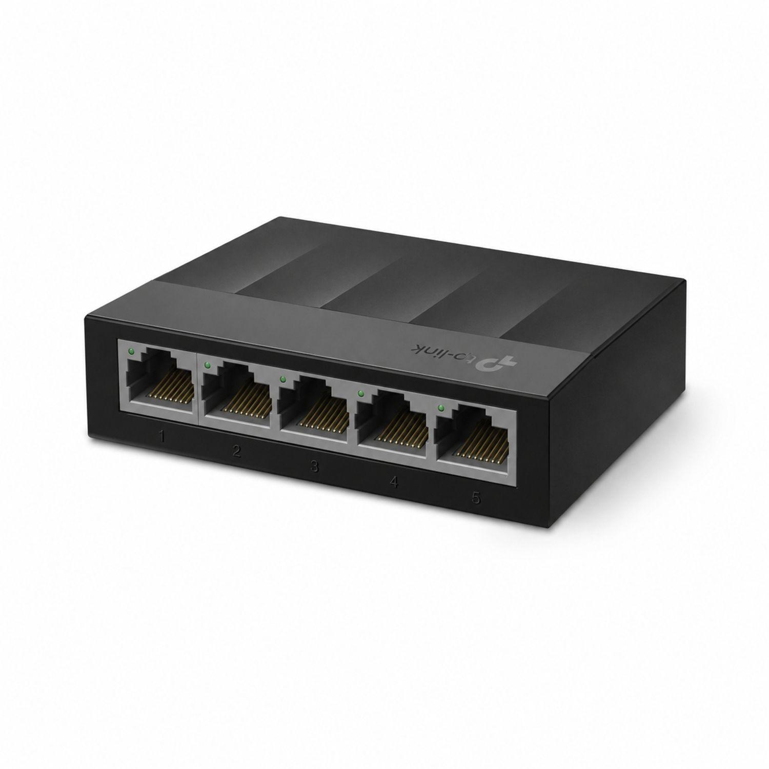 SWITCH ETHERNET RJ45 5 PUERTOS GIGABIT TP-LINK LITEWAVE LS10-2
