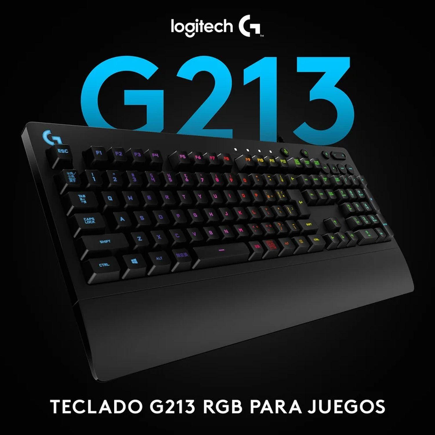 Combo Logitech G213 + Mouse G502 Hero-5