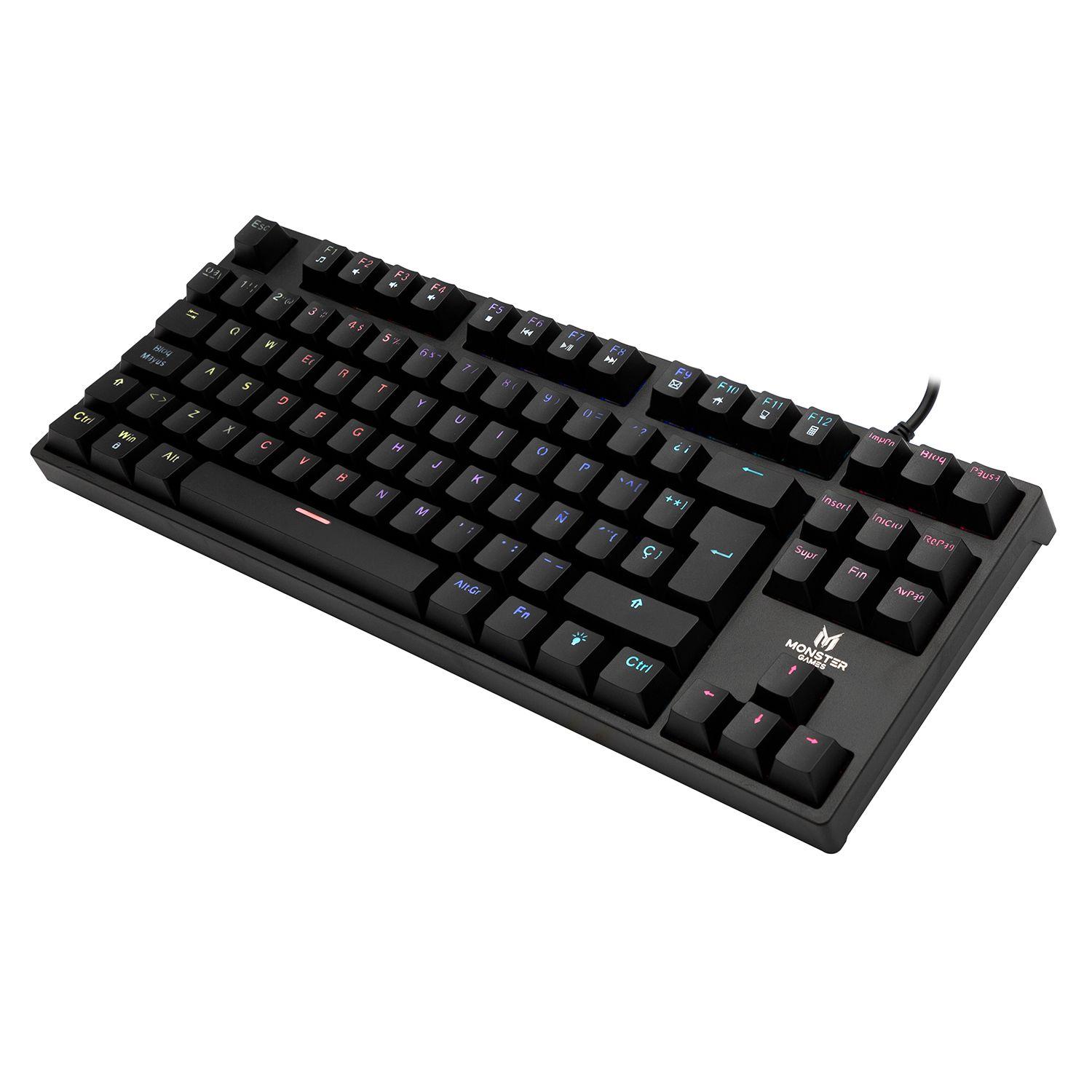 TECLADO MECANICO GAMER MONSTER PUNISHER Open box-3