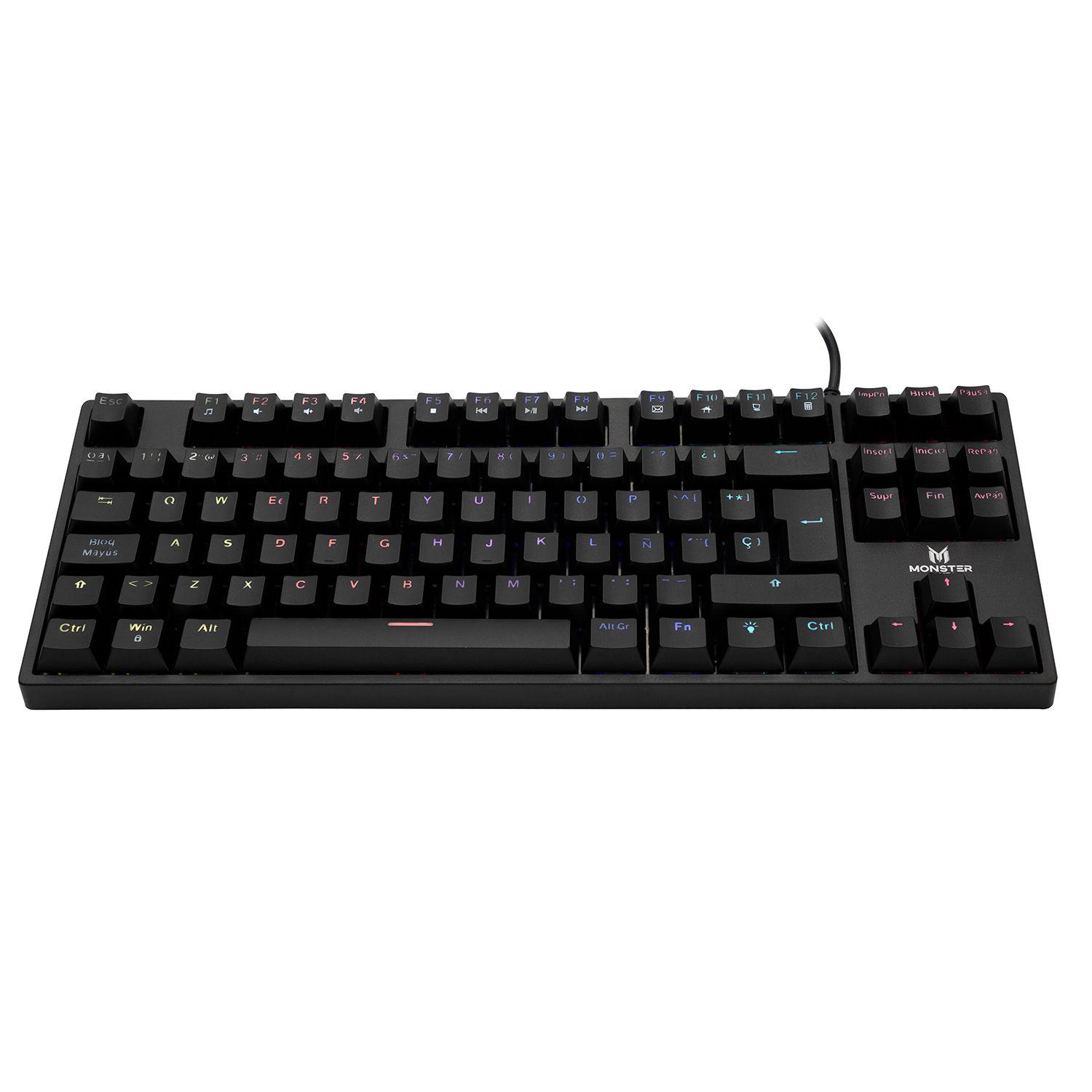 TECLADO MECANICO GAMER MONSTER PUNISHER Open box-5