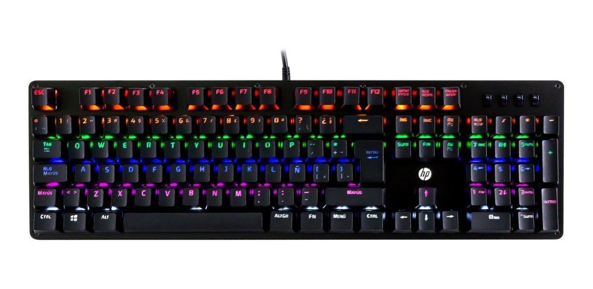 Teclado Gamer Mecanico Multicolor Gk100-1