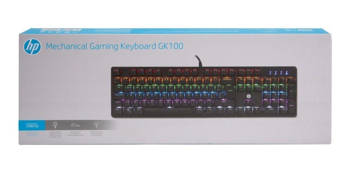 Teclado Gamer Mecanico Multicolor Gk100-2