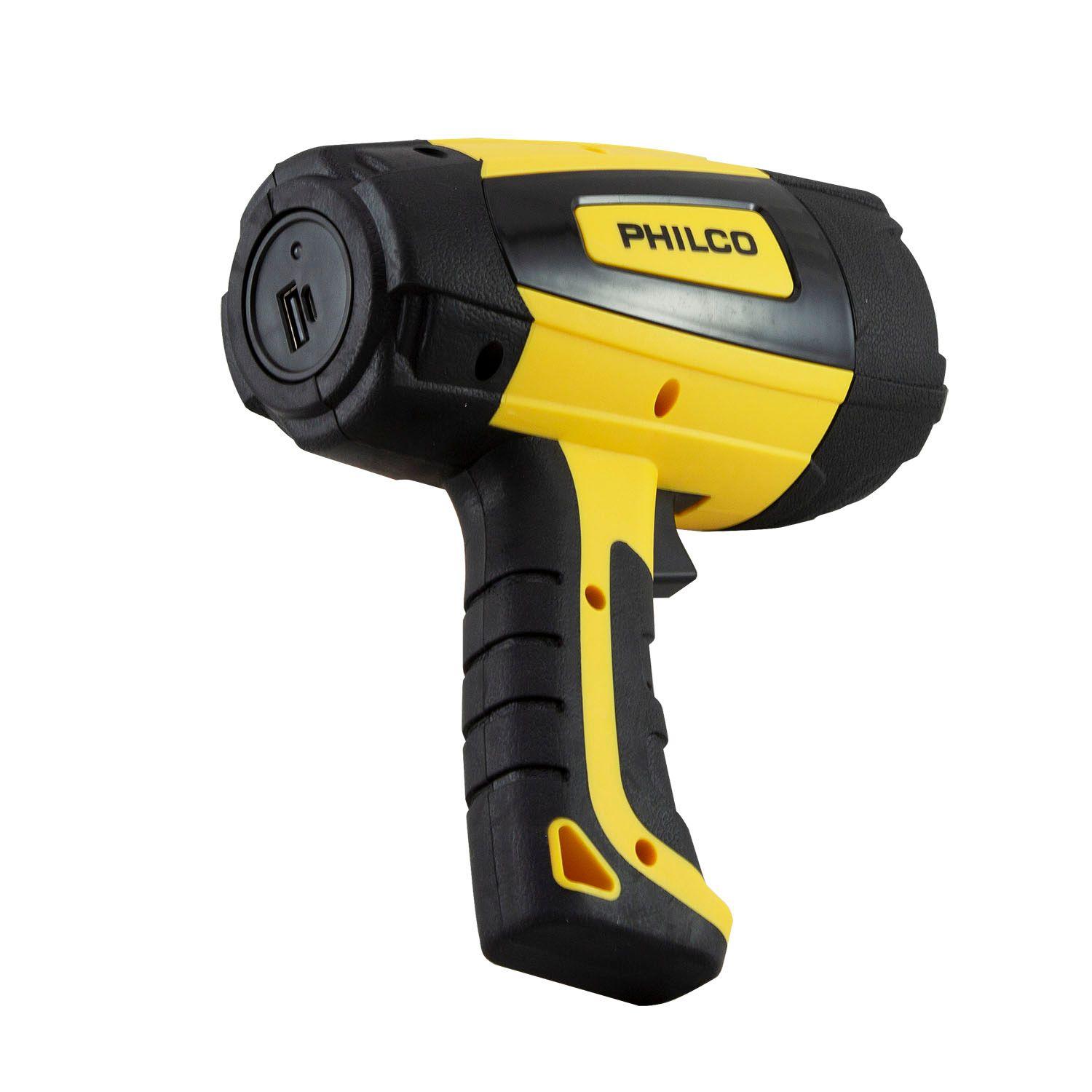 FOCO RECARGABLE 1 LED HIG-POWER PHILCO Open box-3