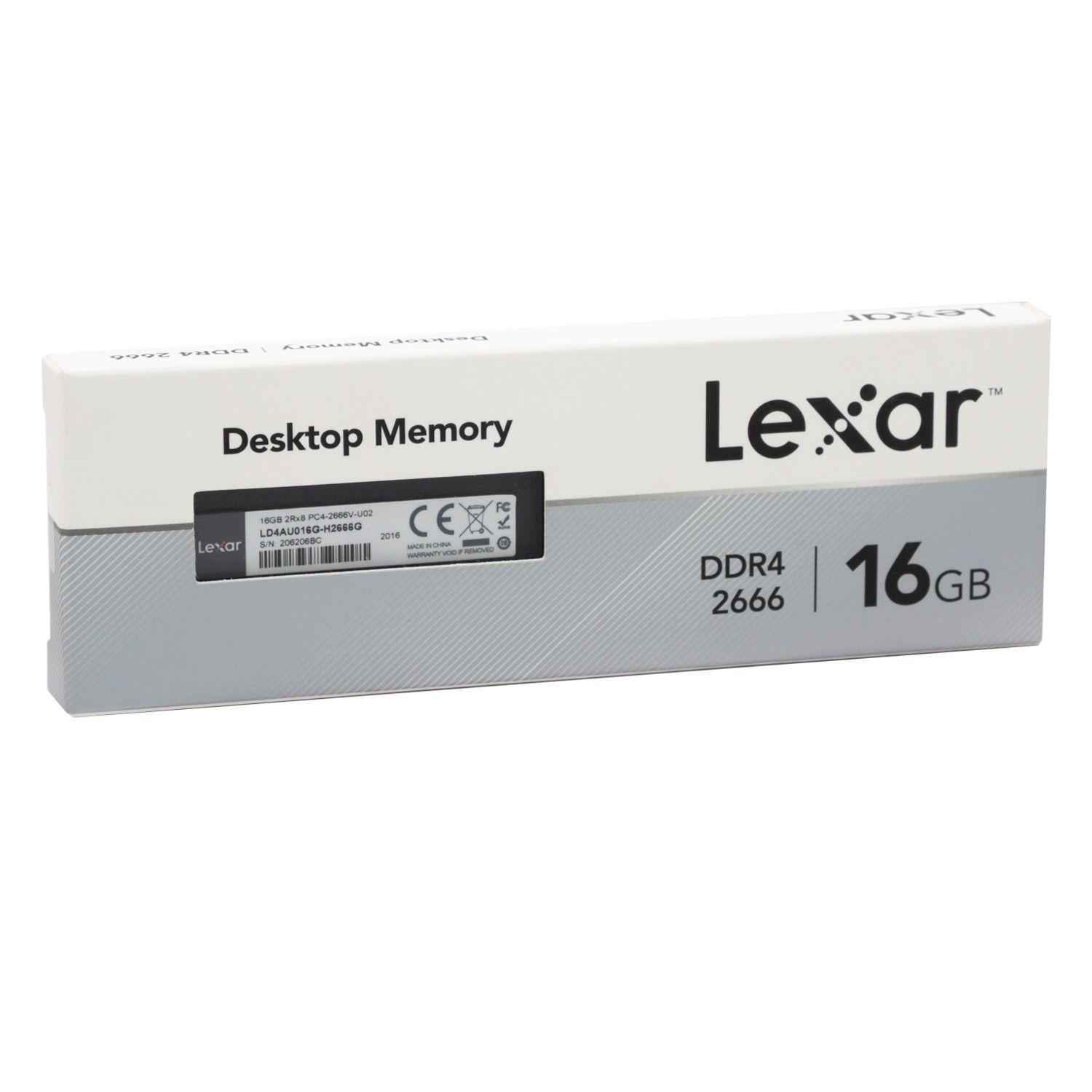 MEMORIA PC UDIMM DDR4 16GB LD4AU016G-R2666G-2