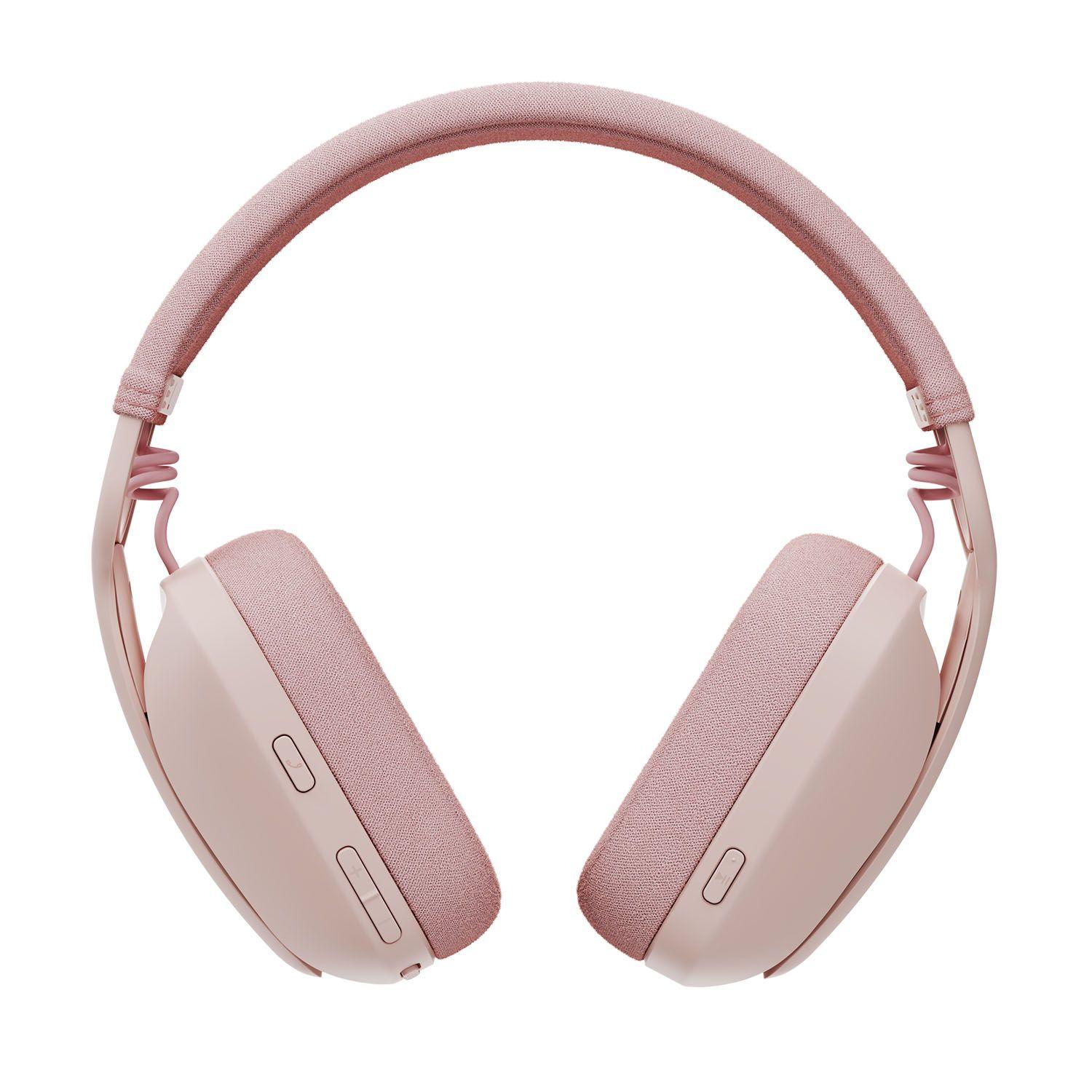 Logitech Zone Vibe 100 Headset Inalámbrico C. Micrófono Rosa Open box-5