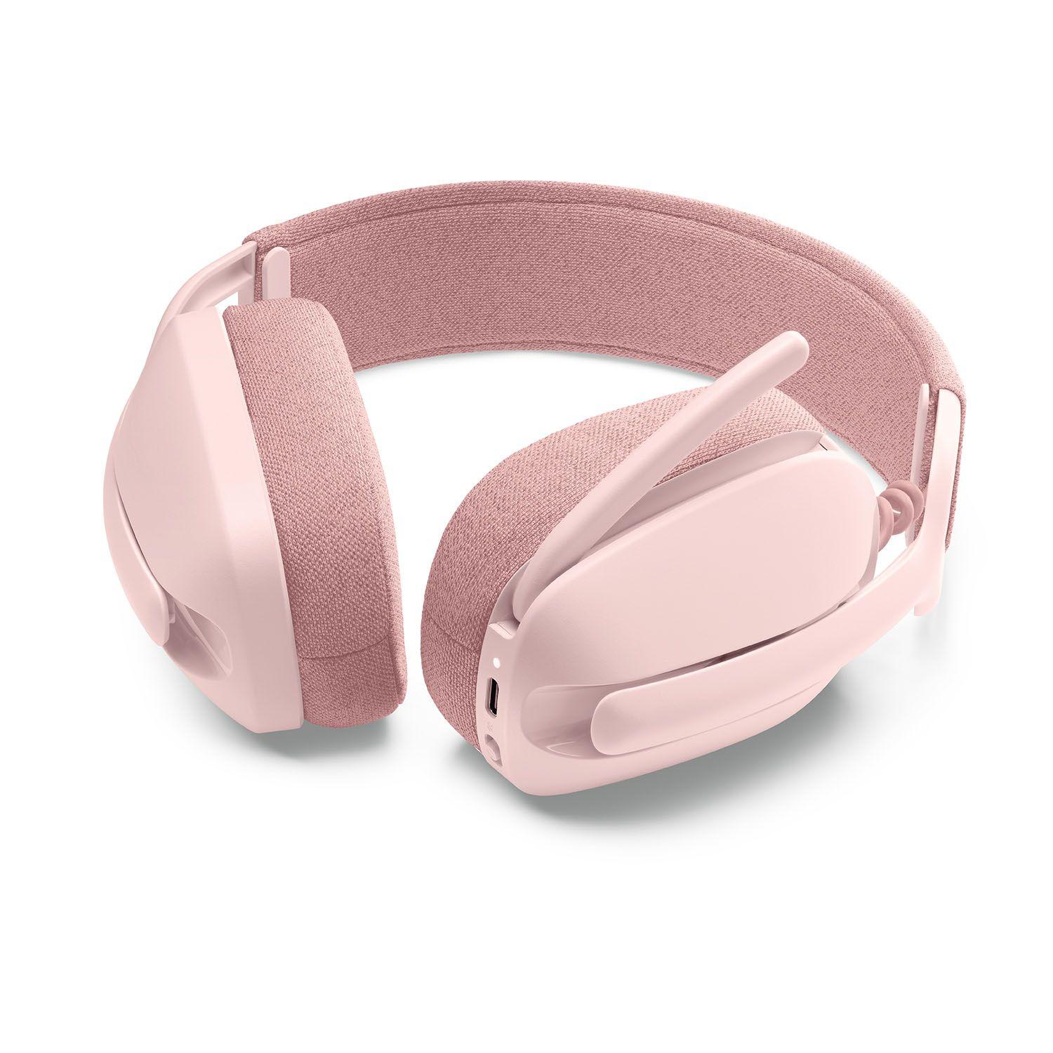 Logitech Zone Vibe 100 Headset Inalámbrico C. Micrófono Rosa Open box-6