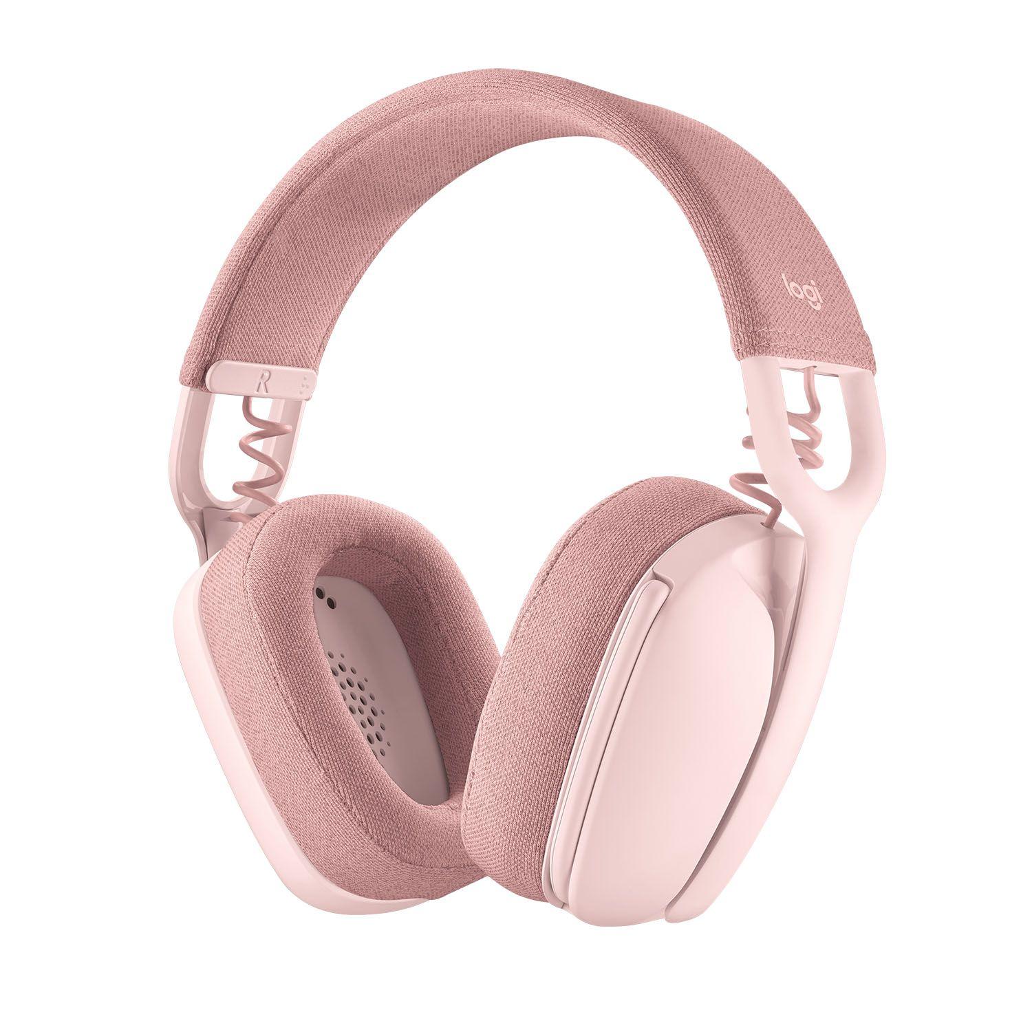 Logitech Zone Vibe 100 Headset Inalámbrico C. Micrófono Rosa Open box-1