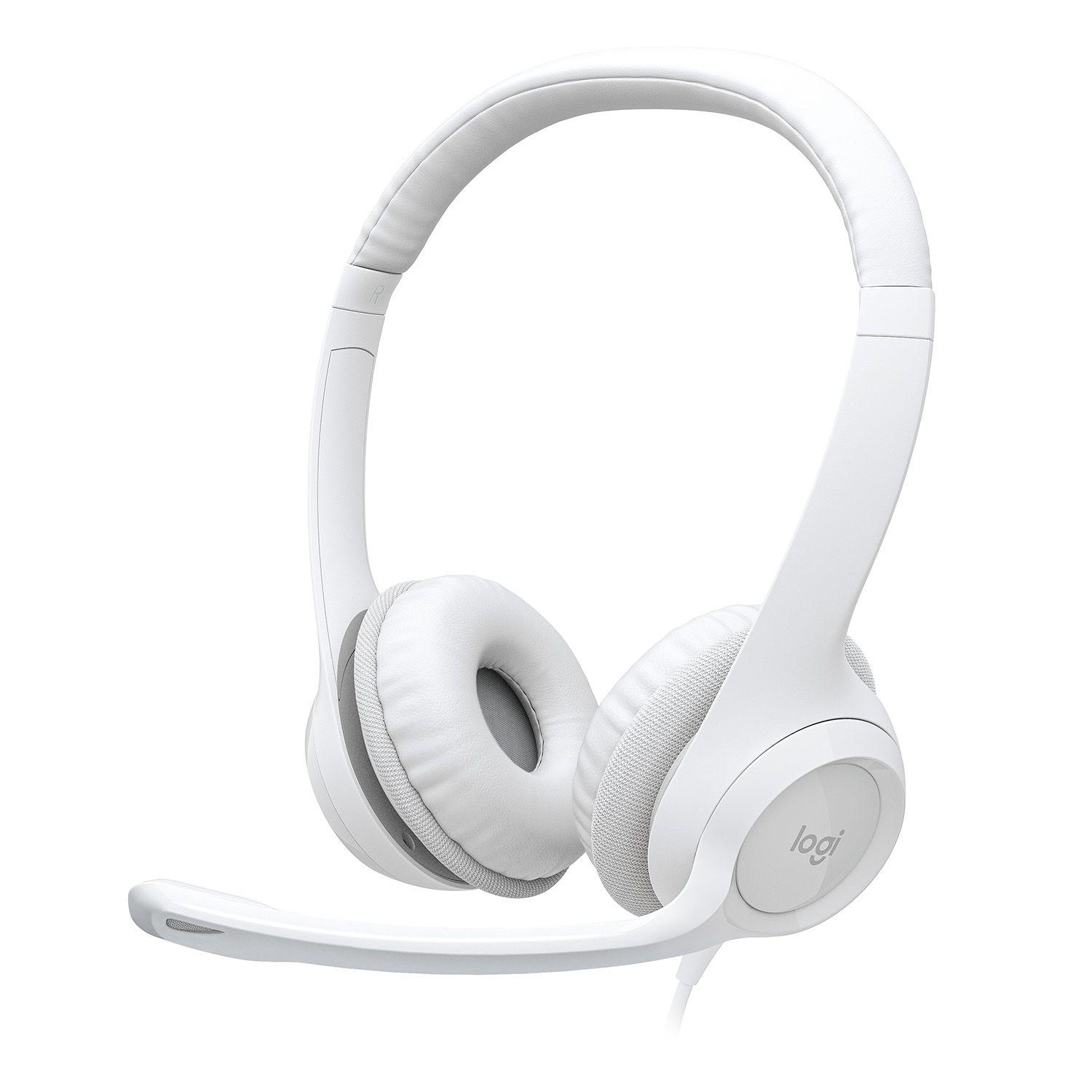 HEADSET USB HEADSET H390 WHITE-5