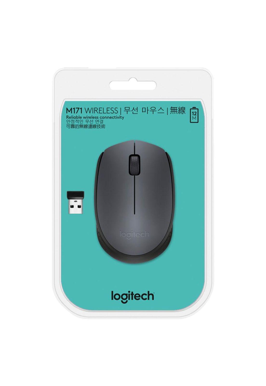 MOUSE INALÁMBRICO LOGITECH M170 NEGRO-3
