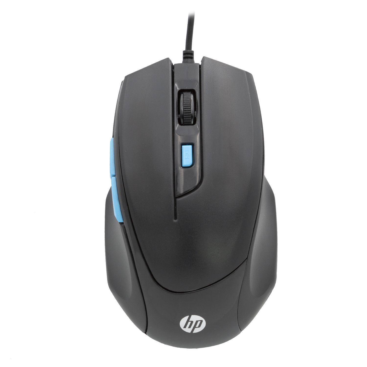 MOUSE ALÁMBRICO HP NEGRO M150-0