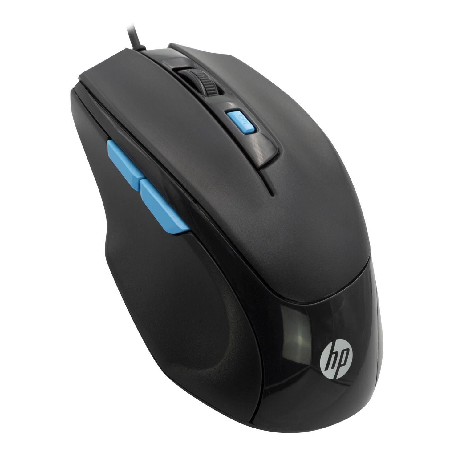 MOUSE ALÁMBRICO HP NEGRO M150-1