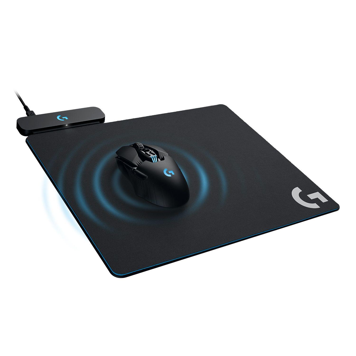 Powerplay Logitech, Mouse Pad Con Sistema Inalámbrico Negro Open box-3