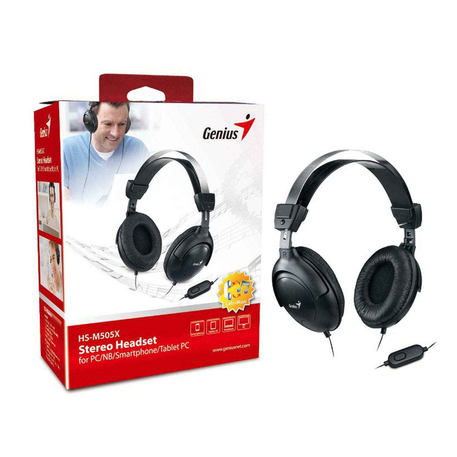 AUDÍFONO MULTIMEDIA HS-M505X GENIUS Open box-2