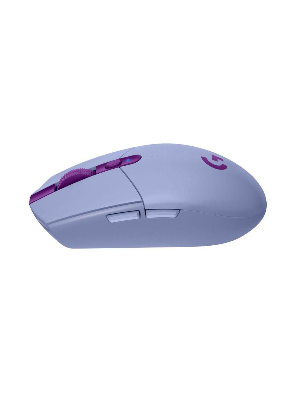 MOUSE GAMER INALÁMBRICO G305 LILA LOGITECH-2