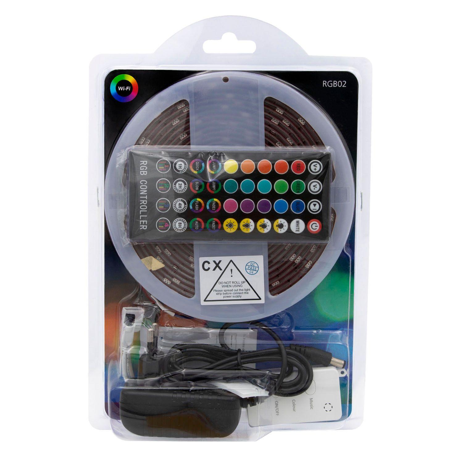 CINTA LED WI-FI Multicolor CON CONTROL PHILCO Open box-5