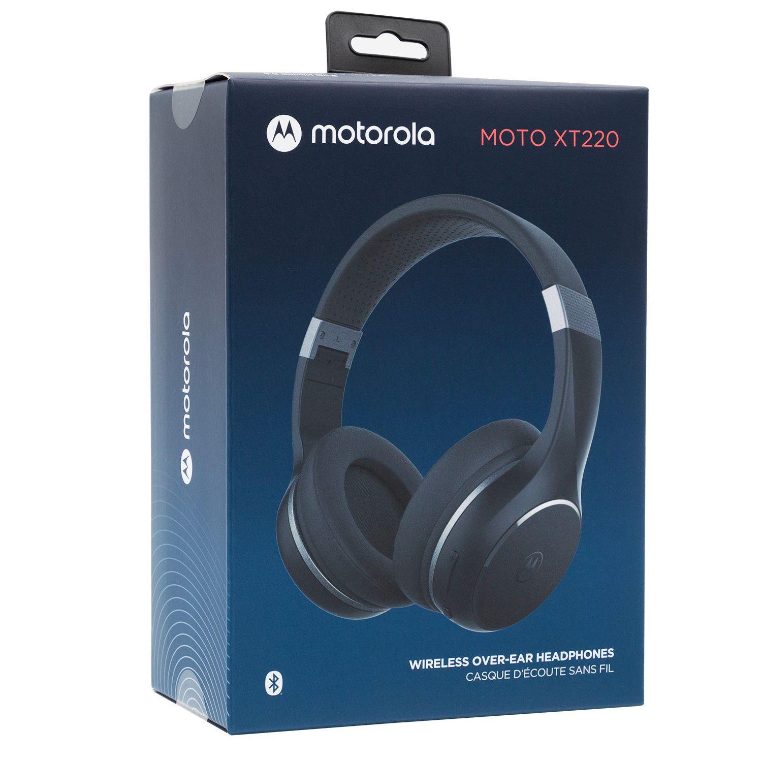 AUDÍFONOS MOTOROLA XT220 COLOR NEGRO Open box-0
