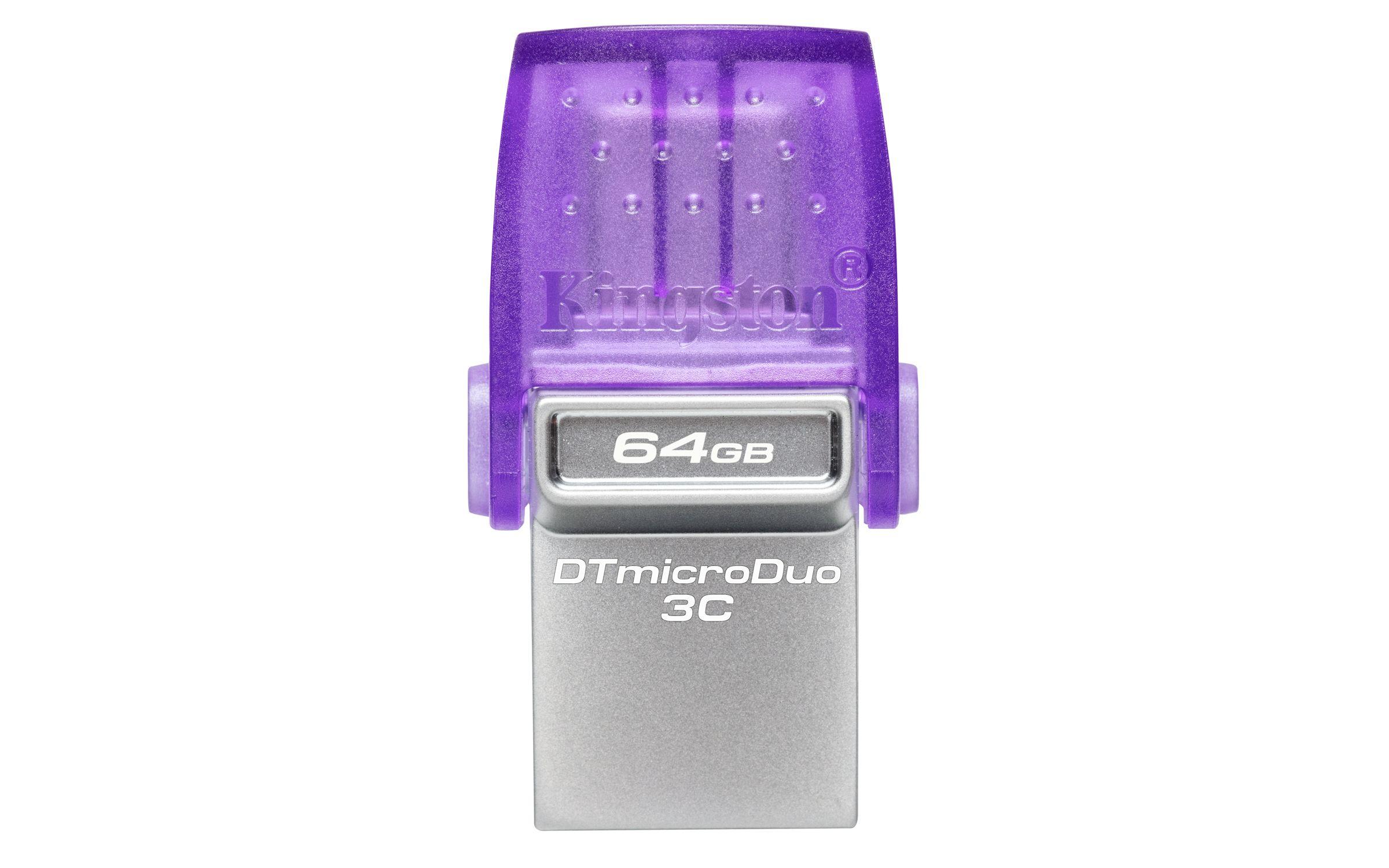 Pendrive Kingston DataTraveler microDuo 3C 64GB USB y USB-C-2