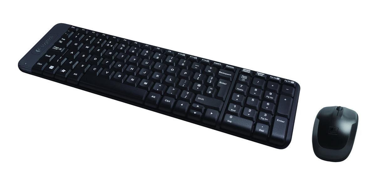 Kit De Teclado Y Mouse Inalámbrico Logitech Mk220 Español-1