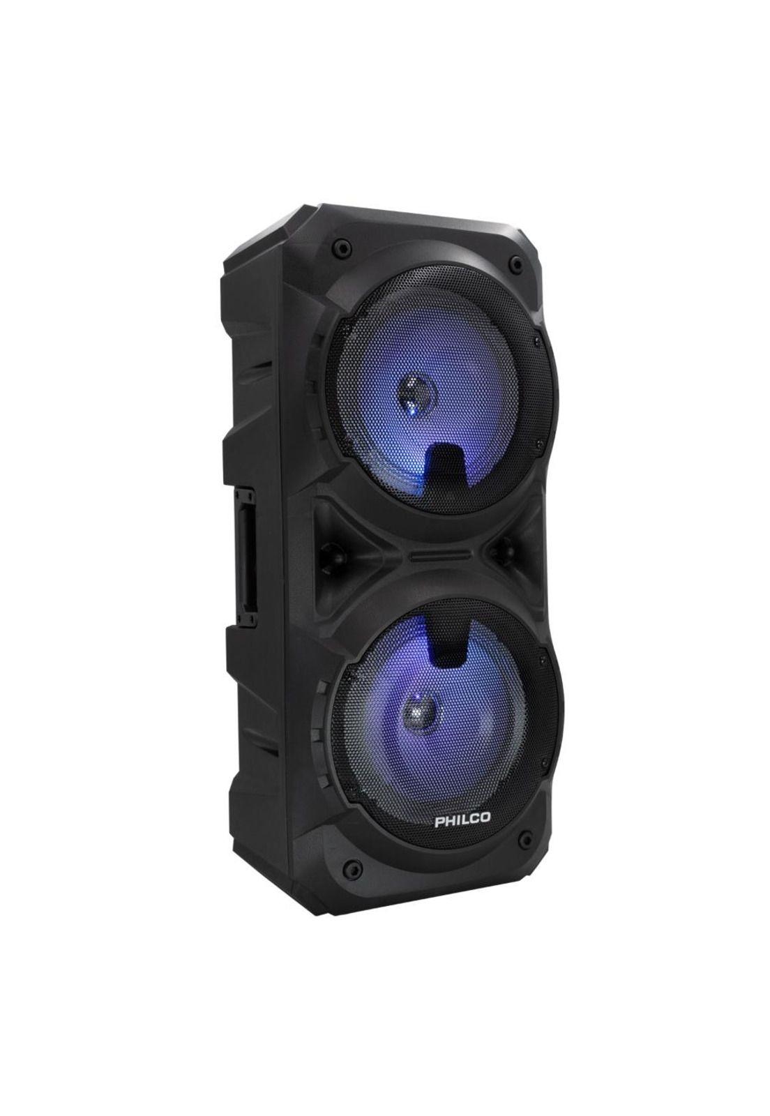 PARLANTE KARAOKE BT DOBLE 8 PULGADAS 761BK PHILCO-1