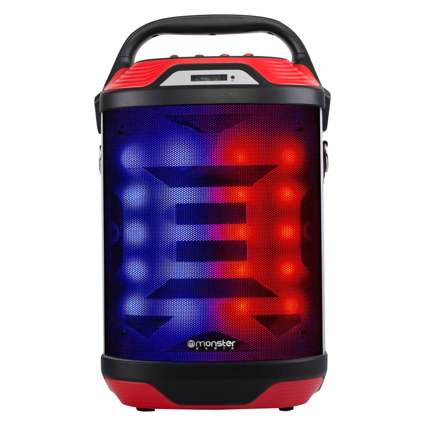 Parlante Karaoke Monster Bluetooth LED 885 Open Box-1
