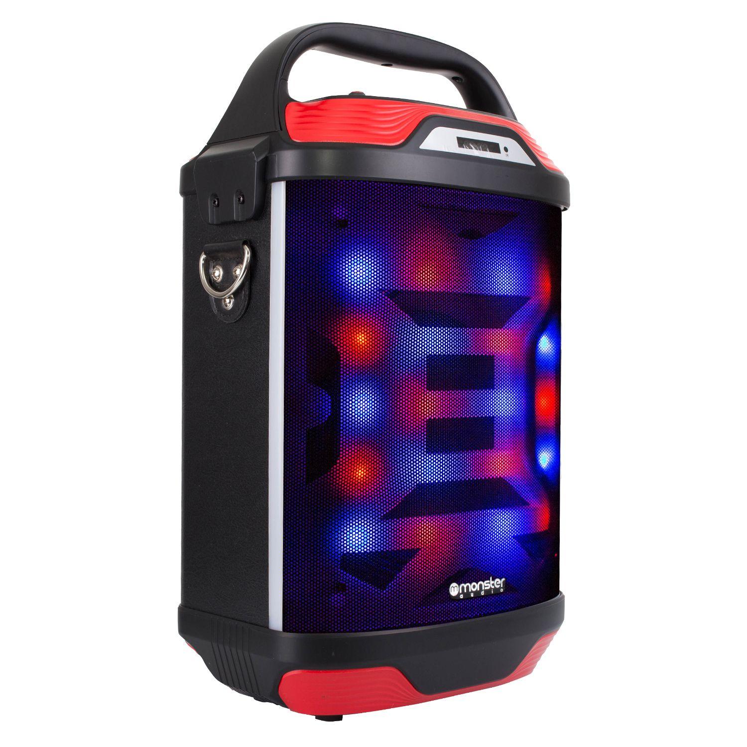 Parlante Karaoke Monster Bluetooth LED 885 Open Box-2