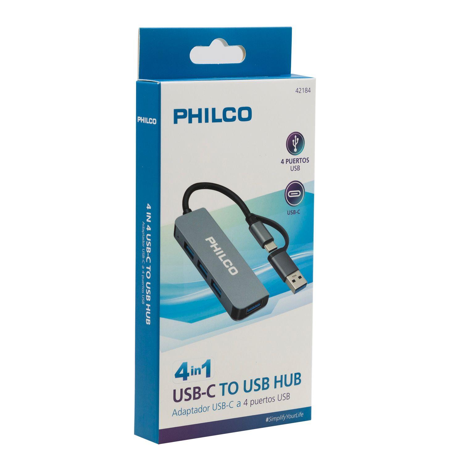 HUB 4 EN 1 TIPO C A USB-1