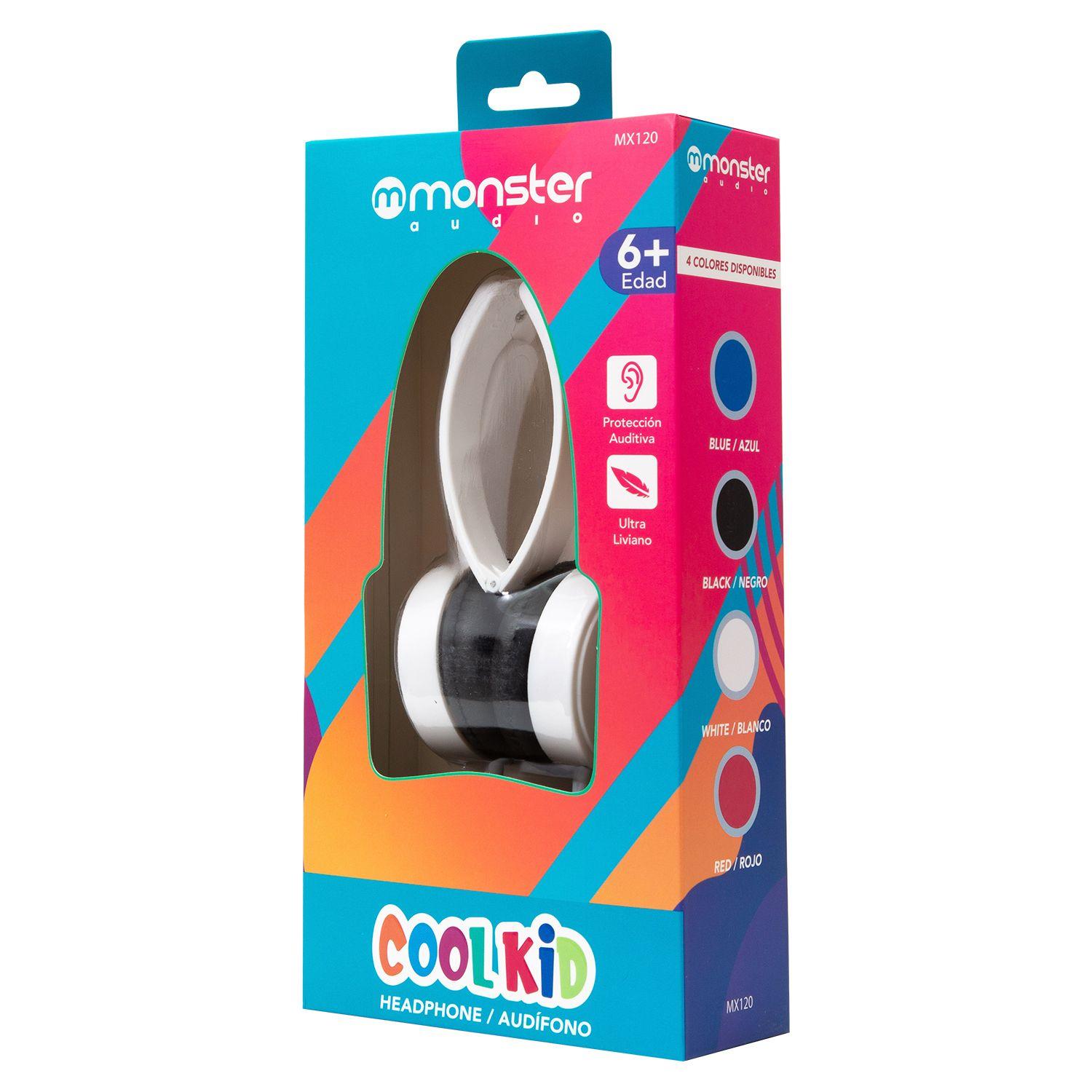AUDÍFONOS BLUETOOTH MONSTER BLANCOS MXX-120-1