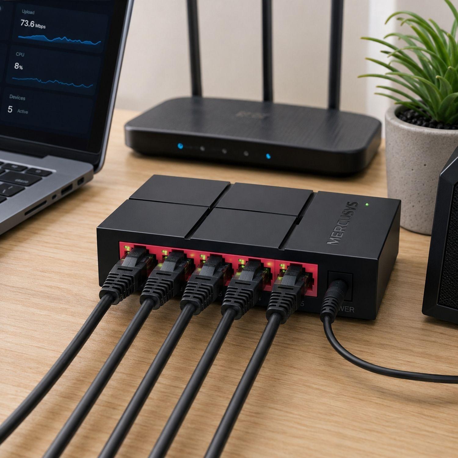 MS105G SWITCH MERCUSYS 5 PUERTOS GIGA-3