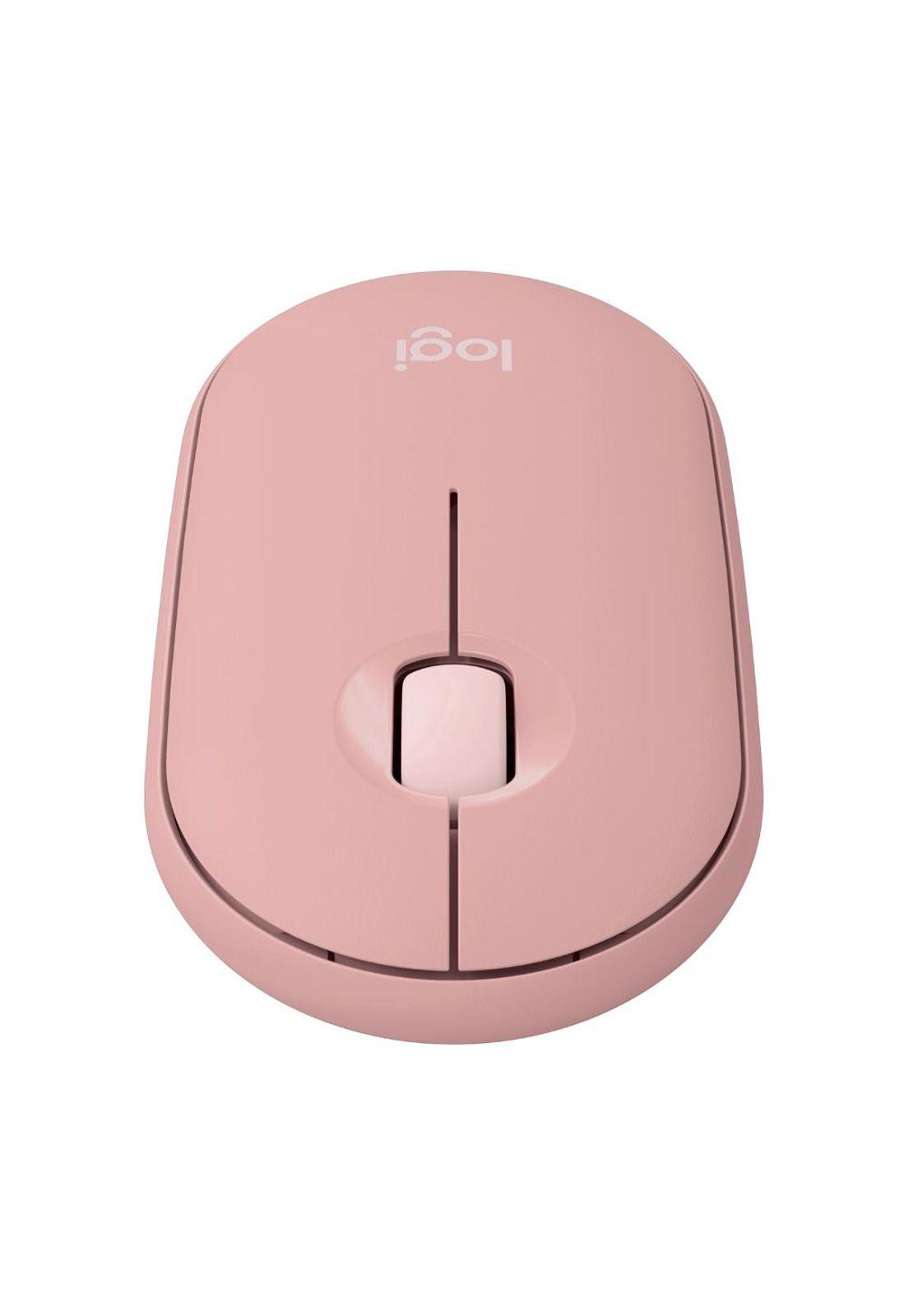 910-007048 MOUSE PEBBLE 2 M350S ROSADO-3