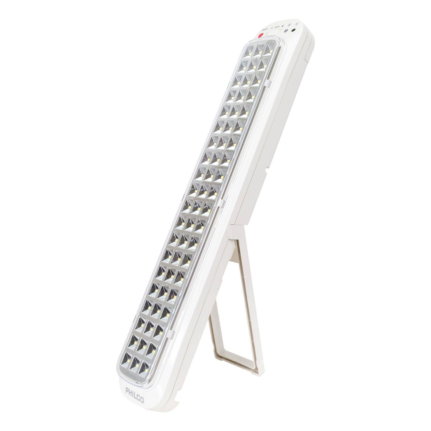LAMPARA DE EMERGENCIA PHILCO 60 LED ILUMINACION ALTA Y BAJA Open box-2