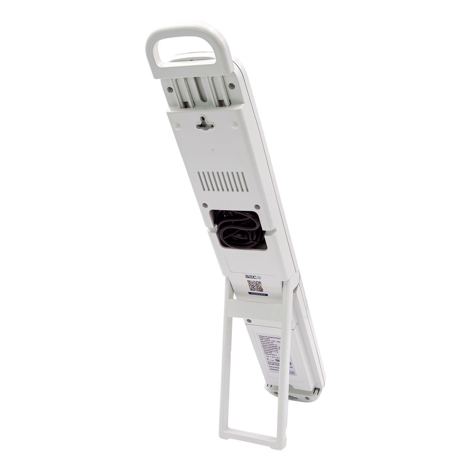 LAMPARA DE EMERGENCIA PHILCO 60 LED ILUMINACION ALTA Y BAJA Open box-4