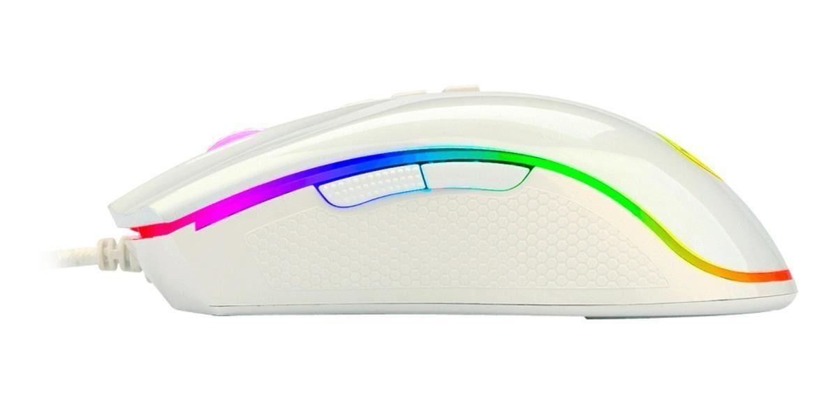 Mouse De Juego Redragon Cobra White M711-w White-1