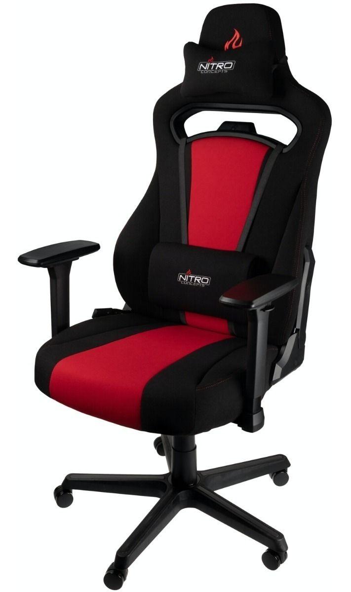 SILLA GAMER NITRO E250 BLACK/RED-2