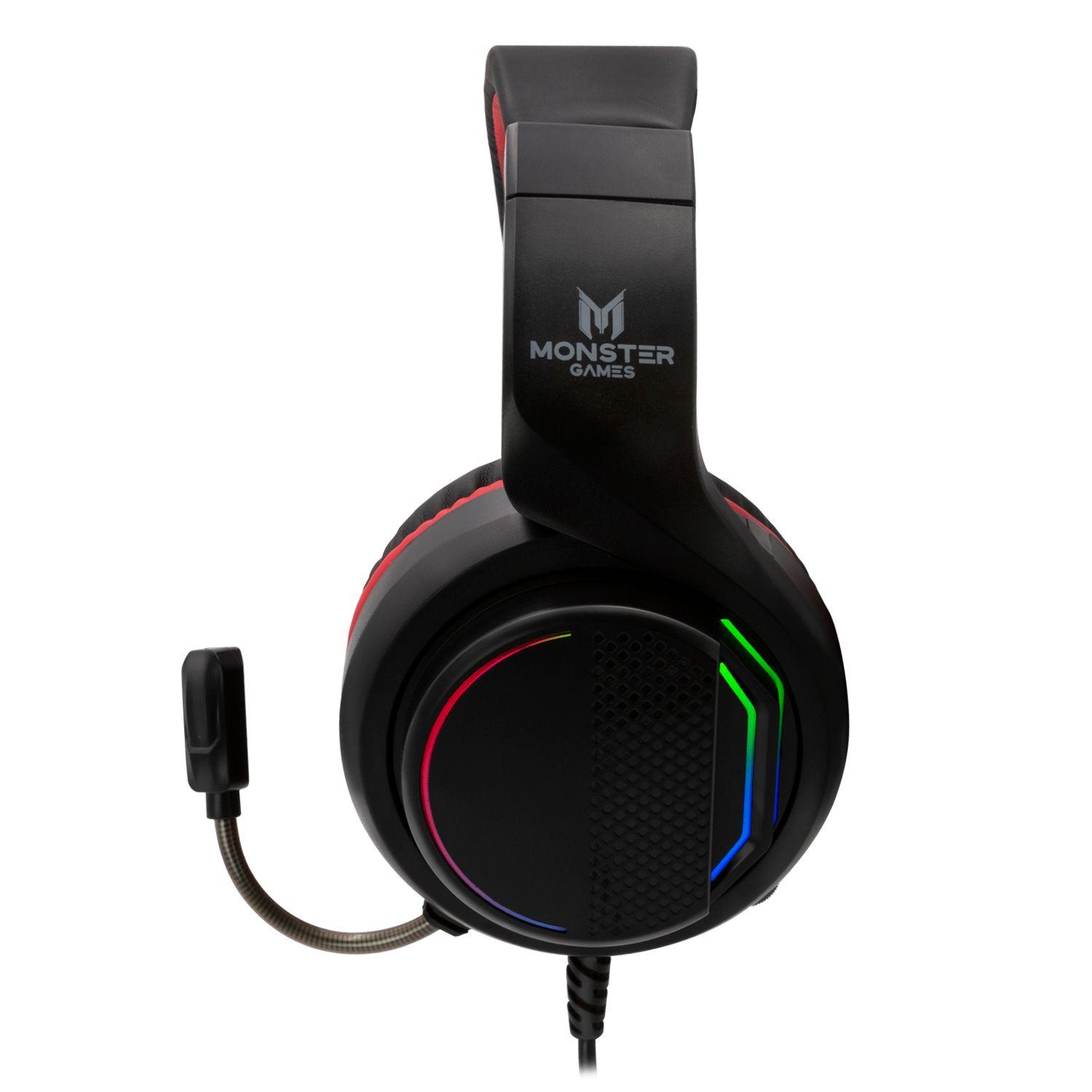 Au928 Headset Gamer Monster Snap Open box-3