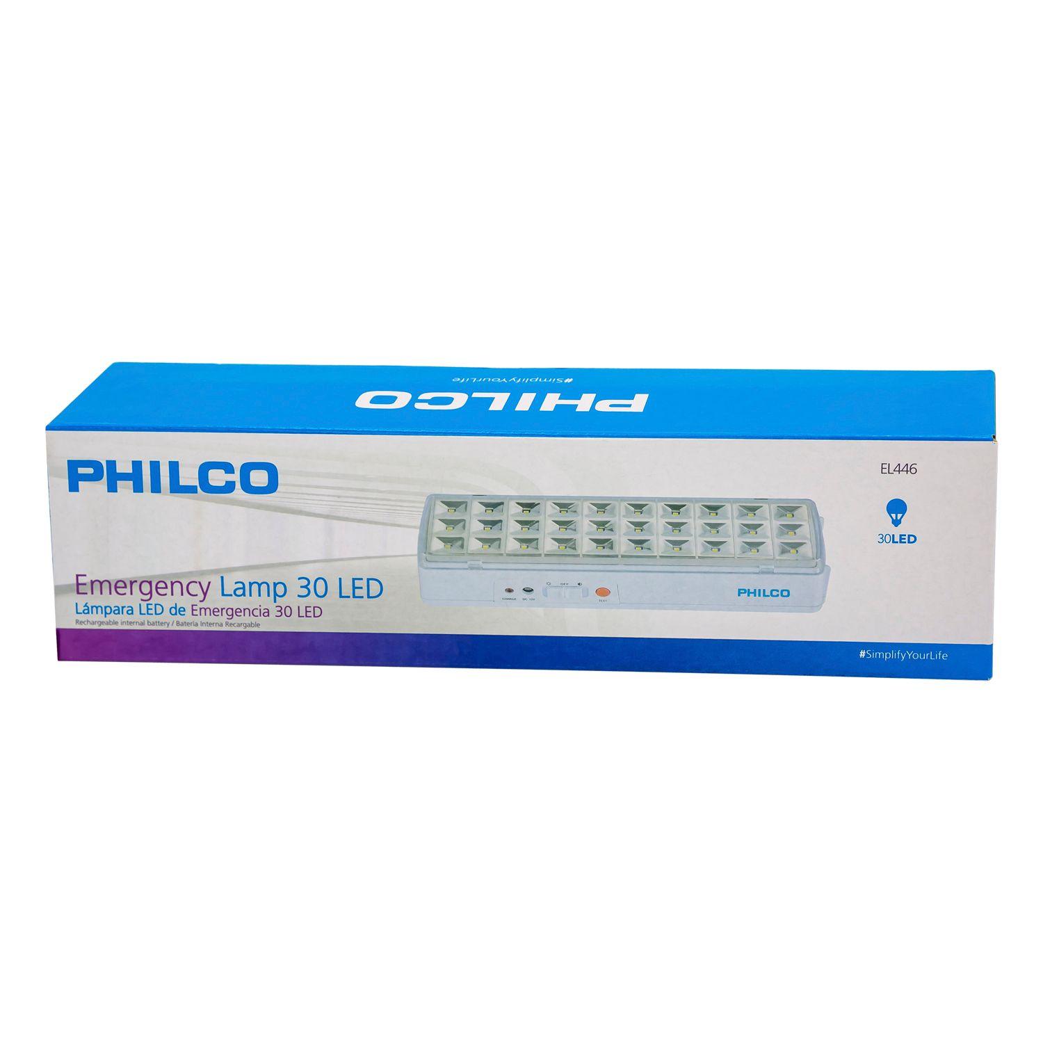LAMPARA DE EMERGENCIA PHILCO 30 LED-2